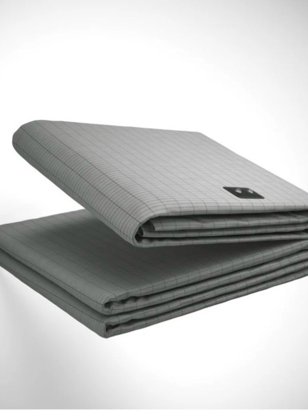 Terra-Grounding Fitted Twin Bedsheet - Gray